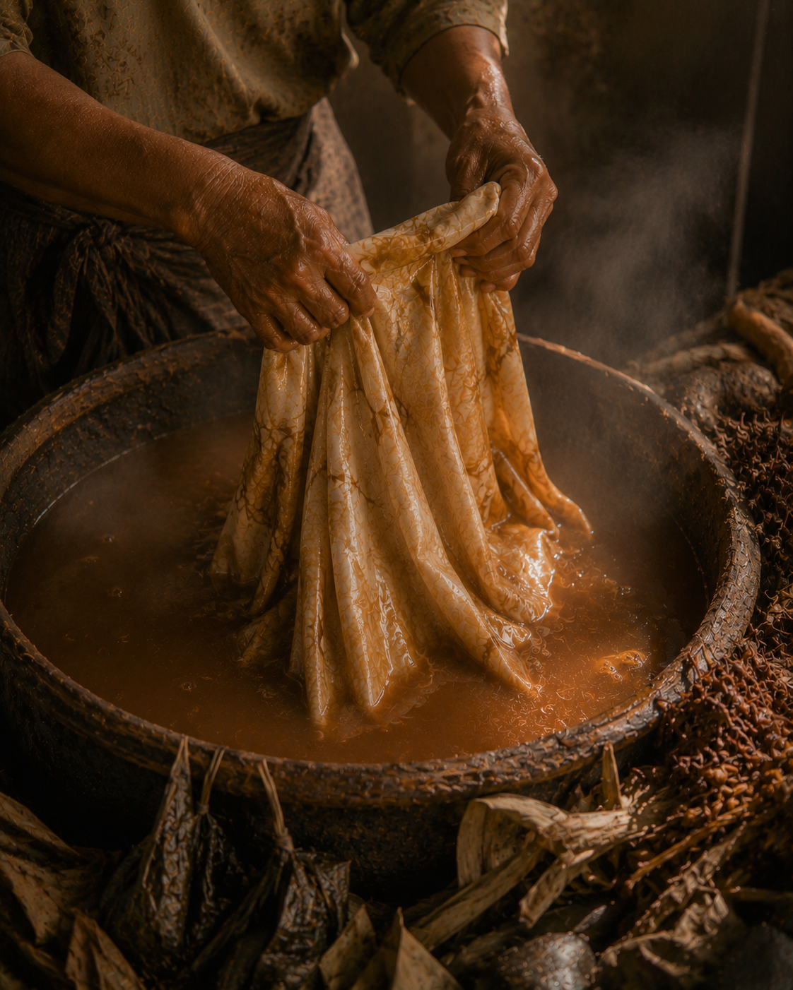 The dye process