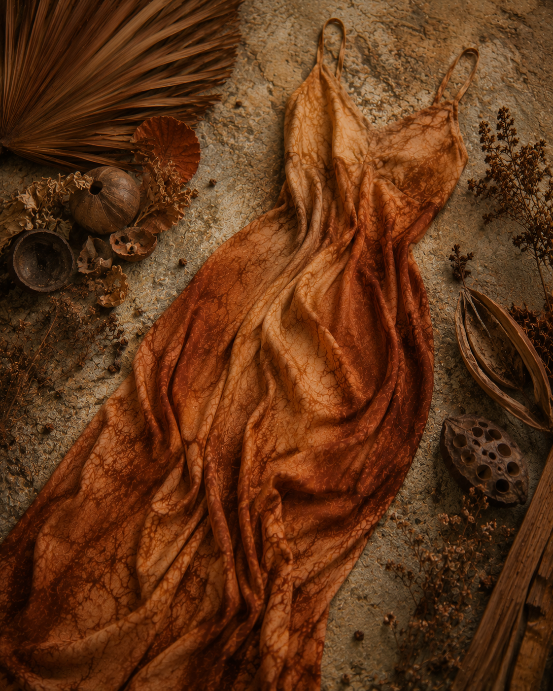 Mud collection dress