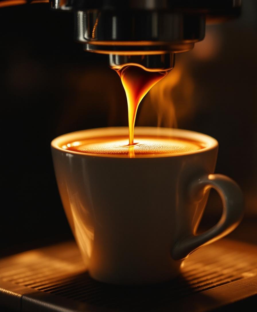 Pour shot